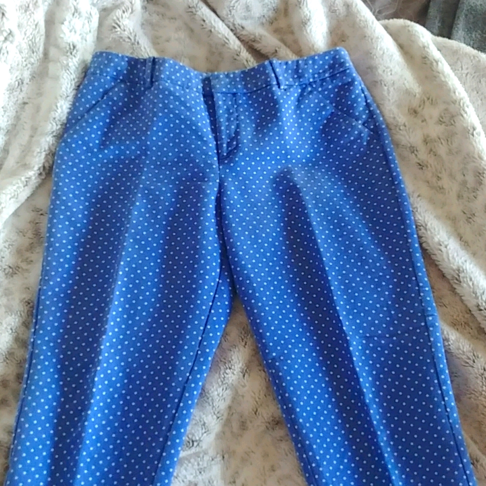 Sky blue capris
